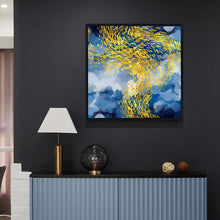 Load image into Gallery viewer, 100% Hand Painted Abstract Golden Scenery Oil Painting On Canvas Wall Art Frameless Picture Decoration For Live Room Home Decor
