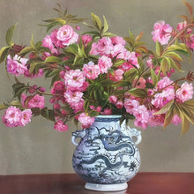 Load image into Gallery viewer, 100% Hand Painted Flower Vases Bonsai Oil Painting On Canvas Wall Art Frameless Picture Decoration For Live Room Home Decor Gift