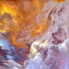 Load image into Gallery viewer, 100% Hand Painted Abstract Clouds Art Oil Painting On Canvas Wall Art Frameless Picture Decoration For Live Room Home Decor Gift