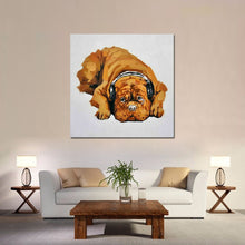 Load image into Gallery viewer, 100% Hand Painted Animal Oil Paintings Modern Abstract Art