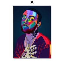 Load image into Gallery viewer, Lil Peep Tyler XXXTentacion Rapper Star Wall Art Canvas Painting Nordic Posters And Prints Wall Pictures For Living Room Decor - SallyHomey Life's Beautiful