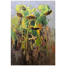 Load image into Gallery viewer, 100% Hand Painted Abstract Plant Art Oil Painting On Canvas Wall Art Frameless Picture Decoration For Live Room Home Decor Gift