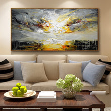 Load image into Gallery viewer, 100% Hand Painted Abstract Mountain Oil Painting On Canvas Wall Art Frameless Picture Decoration For Live Room Home Decor Gift
