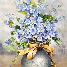 Load image into Gallery viewer, 100% Hand Painted Peony Bonsai Vave Art Oil Painting On Canvas Wall Art Wall Adornment Picture Painting For Live Room Home Decor