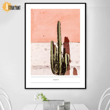 Load image into Gallery viewer, Tropical Flesh Keel Cactus Palm Leaf Wall Art Canvas Painting Nordic Posters And Prints Wall Pictures For Living Room Home Decor - SallyHomey Life's Beautiful