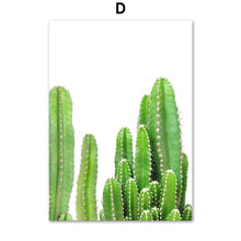 Load image into Gallery viewer, Fresh Cactus Tropical Succulents Plant Wall Art Canvas Painting Nordic Posters And Prints Wall Pictures For Living Room Decor - SallyHomey Life's Beautiful
