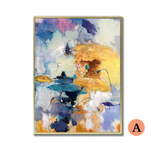 Load image into Gallery viewer, 100% Hand Painted Abstract Colourful Scenery Oil Painting On Canvas Wall Art Frameless Picture Decoration For Live Room Home Dec