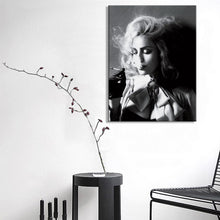 Load image into Gallery viewer, 🔥 Modern Black and White Poster Prints Wall Art Canvas Painting Beautiful Women Smoking Cigarettes Photos for Living Room Decor - SallyHomey Life's Beautiful