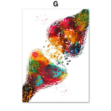 Load image into Gallery viewer, Anatomy Art Human Heart Brain Lungs Wall Art Canvas Painting Nordic Posters And Prints Wall Pictures For Doctor Office Decor - SallyHomey Life's Beautiful