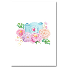 Load image into Gallery viewer, Kawaii Animal Rabbit Cat Nursery Canvas Poster Canvas Prints Wall Art Painting Wall Pictures for Children Living Room Home Decor - SallyHomey Life's Beautiful