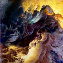 Load image into Gallery viewer, 100% Hand Painted Abstract Clouds Art Oil Painting On Canvas Wall Art Frameless Picture Decoration For Live Room Home Decor Gift