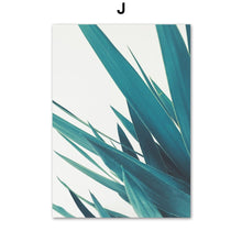 Load image into Gallery viewer, Tropical Cactus Monstera Aloe Leaf Wall Art Canvas Painting Nordic Posters And Prints Plant Wall Pictures For Living Room Decor - SallyHomey Life's Beautiful