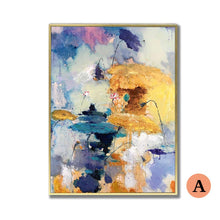 Load image into Gallery viewer, 100% Hand Painted Abstract Colourful Scenery Oil Painting On Canvas Wall Art Frameless Picture Decoration For Live Room Home Dec