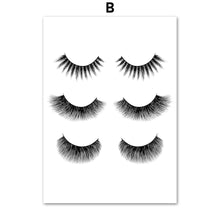 Load image into Gallery viewer, Fashion Girl Eyes Lashes Sexy Poster Wall Art Canvas Painting Nordic Posters And Prints Wall Pictures For Living Room Decor - SallyHomey Life's Beautiful