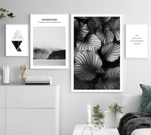 Load image into Gallery viewer, Tropical Leaf Landscape Poster Quotes Nordic Wall Art Canvas Prints Abstract Painting Scandinavian Style Decorative Picture - SallyHomey Life's Beautiful