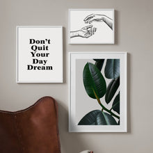 Load image into Gallery viewer, Monstera Rubber Tree Plant Leaves Hand Wall Art Canvas Painting Nordic Posters And Prints Wall Pictures For Living Room Decor - SallyHomey Life's Beautiful