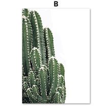 Load image into Gallery viewer, Fresh Cactus Tropical Succulents Plant Wall Art Canvas Painting Nordic Posters And Prints Wall Pictures For Living Room Decor - SallyHomey Life's Beautiful
