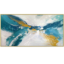 Load image into Gallery viewer, 100% Hand Painted Abstract Blue Sky Art Painting On Canvas Wall Art Wall Adornment Pictures Painting For Live Room Home Decor