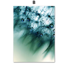Load image into Gallery viewer, Abstract Dandelion Dew Quotes Landscape Wall Art Canvas Painting Nordic Posters And Prints Wall Pictures For Living Room Decor - SallyHomey Life's Beautiful