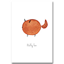 Load image into Gallery viewer, Cartoon Dinosaur Bird Minimalist Nordic Art Canvas Poster Painting Funny Modern Nursery Picture Kids Room Decor - SallyHomey Life's Beautiful
