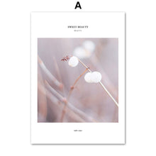 Load image into Gallery viewer, Reeds Flower Leaves Plant Quotes Wall Art Canvas Painting Nordic Posters And Prints Wall Pictures For Living Room Home Decor - SallyHomey Life's Beautiful