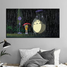 Load image into Gallery viewer, Modern Cartoon Movie Posters and Prints On Canvas Wall Art Canvas Painting Miyazaki Hayao Pictures Deocration For Kids Bedroom - SallyHomey Life's Beautiful