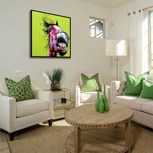 Load image into Gallery viewer, 100% Hand Painted Funny Donkey Art Oil Painting On Canvas Wall Art Frameless Picture Decoration For Live Room Home Decor Gift