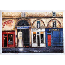 Load image into Gallery viewer, 100% Hand Painted Modern building Art Art Painting On Canvas Wall Art Frameless Picture Decoration For Live Room Home Decor Gift