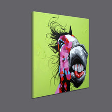 Load image into Gallery viewer, 100% Hand Painted Funny Donkey Art Oil Painting On Canvas Wall Art Frameless Picture Decoration For Live Room Home Decor Gift