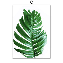 Load image into Gallery viewer, Monstera Fresh Banana Leaf Mountain Quote Wall Art Canvas Painting Nordic Posters And Prints Wall Pictures For Living Room Decor - SallyHomey Life's Beautiful