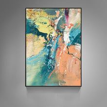 Load image into Gallery viewer, 100% Hand Painted Abstract Impression Oil Painting On Canvas Wall Art Wall Adornment Pictures Painting For Live Room Home Decor