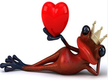 Load image into Gallery viewer, Modern Animals Posters HD Printed on Canvas Wall Art Canvas Painting Cute Frogs Decorative Pictures for Kids Room Decor Gifts - SallyHomey Life's Beautiful