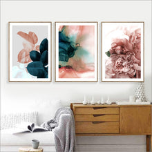 Load image into Gallery viewer, Wall Pictures For Living Room Leaf Cuadros Picture Nordic Poster Floral Wall Art Canvas Painting Botanical Posters And Prints - SallyHomey Life's Beautiful