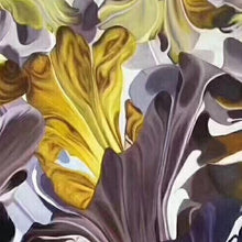 Load image into Gallery viewer, 100% Hand Painted Abstract Wave Flower Art Oil Painting On Canvas Wall Art Frameless Picture Decoration For Live Room Home Decor