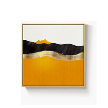 Load image into Gallery viewer, 100% Hand Painted Abstract Golden Art Oil Painting On Canvas Wall Art Wall Adornment Pictures Painting For Live Room Home Decor