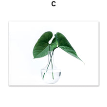 Load image into Gallery viewer, Tropical Monstera Leaf Plant Nordic Posters And Prints Wall Art Canvas Painting Scandinavian Wall Pictures For Living Room Decor - SallyHomey Life's Beautiful