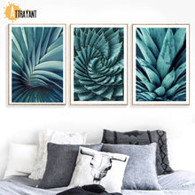 Load image into Gallery viewer, Tropical Flesh Plant Agave Pineapple Wall Art Canvas Painting Nordic Posters And Prints Wall Pictures For Living Room Home Decor - SallyHomey Life's Beautiful