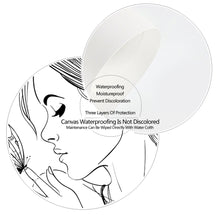 Load image into Gallery viewer, Fashion Girl Flower Butterfly Black And White Nordic Posters And Prints Wall Art Canvas Painting Wall Pictures For Living Room - SallyHomey Life's Beautiful