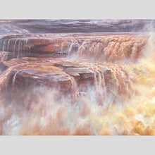 Load image into Gallery viewer, 100% Hand Painted Realistic Yellow River Oil Painting On Canvas Wall Art Frameless Picture Decoration For Live Room Home Decor