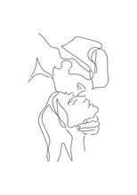 Load image into Gallery viewer, Abstract Lady Line Drawing Picture Home Decor Nordic Canvas Painting Wall Art Figure Body Hand Posters and Print for Living Room - SallyHomey Life's Beautiful