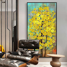 Load image into Gallery viewer, 100% Hand Painted Abstract Flower Tree Art Painting On Canvas Wall Art Wall Adornment Pictures Painting For Live Room Home Decor