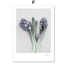 Load image into Gallery viewer, Pink Tulip Pineapple Paradise Bird Flower Wall Art Canvas Painting Nordic Posters And Prints Wall Pictures For Living Room Decor - SallyHomey Life's Beautiful