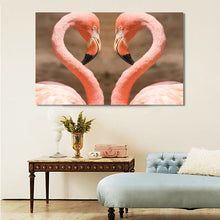 Load image into Gallery viewer, Animals Posters and Prints Wall Art Canvas Painting Beautiful Flamingos Decorative Pictures for Living Room Home Decor No Frame - SallyHomey Life's Beautiful