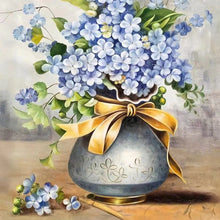 Load image into Gallery viewer, 100% Hand Painted Peony Bonsai Vave Art Oil Painting On Canvas Wall Art Wall Adornment Picture Painting For Live Room Home Decor