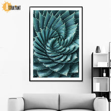 Load image into Gallery viewer, Tropical Flesh Plant Agave Pineapple Wall Art Canvas Painting Nordic Posters And Prints Wall Pictures For Living Room Home Decor - SallyHomey Life's Beautiful