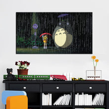 Load image into Gallery viewer, Modern Cartoon Movie Posters and Prints On Canvas Wall Art Canvas Painting Miyazaki Hayao Pictures Deocration For Kids Bedroom - SallyHomey Life's Beautiful