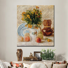 Load image into Gallery viewer, Famous Abstract Oil Painting Van Gogh Coffee and Fruits Canvas Painting Wall Painting for Living Room Home Decoration Frameless - SallyHomey Life's Beautiful