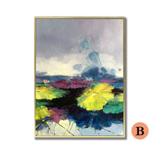 Load image into Gallery viewer, 100% Hand Painted Abstract Colourful Scenery Oil Painting On Canvas Wall Art Frameless Picture Decoration For Live Room Home Dec