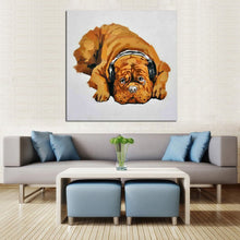 Load image into Gallery viewer, 100% Hand Painted Animal Oil Paintings Modern Abstract Art