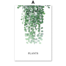 Load image into Gallery viewer, Banana Leaves Monstera Plants Wall Art Canvas Painting Nordic Posters And Prints Wall Pictures For Living Room Bed Room Decor - SallyHomey Life's Beautiful